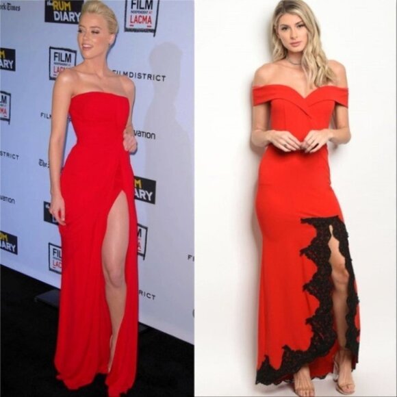 LADY IN RED Formal Gown Dress - Picture 4 of 4